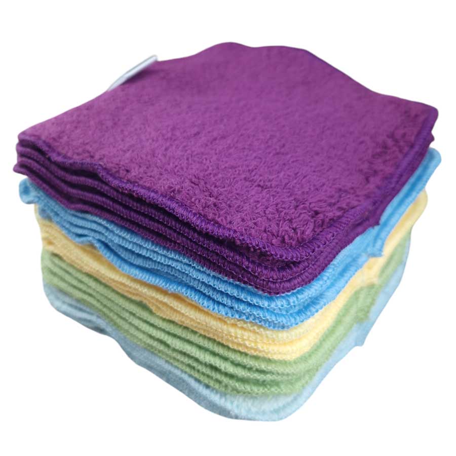 20 Classic Washable Wipes by The Nappy Lady