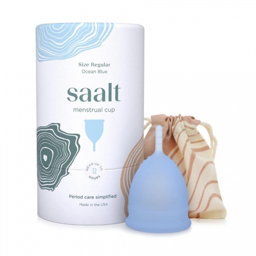 Saalt Menstrual Disc (Blue, Regular) & Cotton Brief Period 100